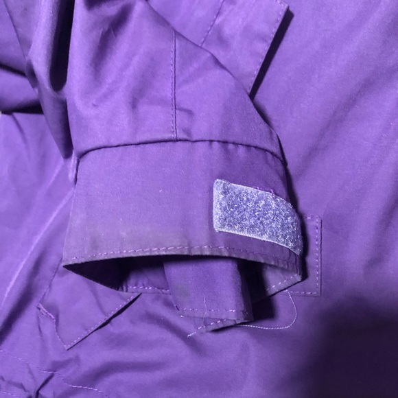 Vintage Eastern Mountain Sports (EMS) Purple Half-Zip Anorak Windbreaker Jacket - Picture 12 of 13